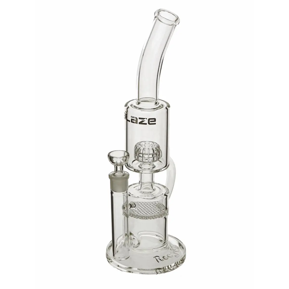 Blaze Glass Recycler Bong