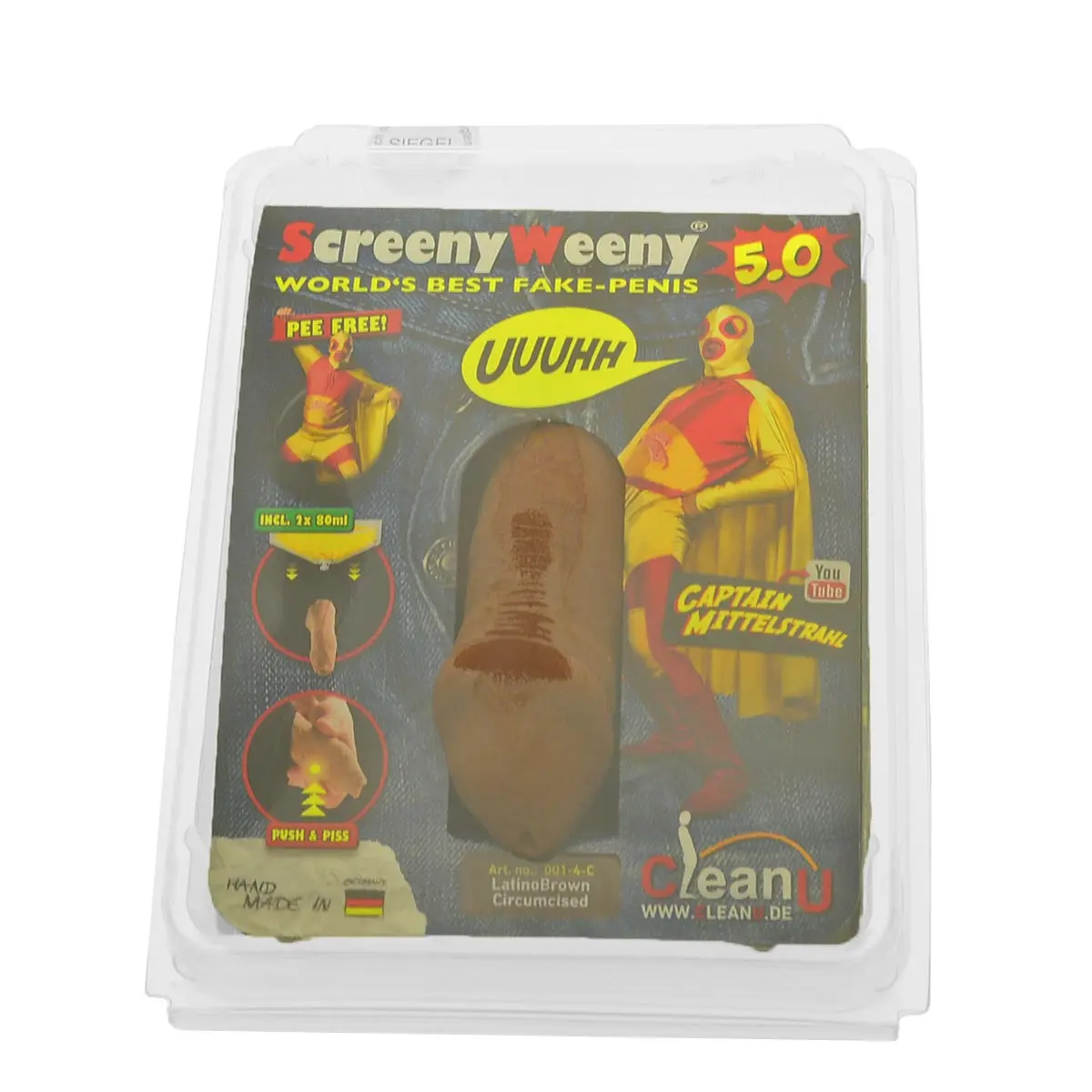 Screeny Weeny 6.0 latino / brown - circonciso