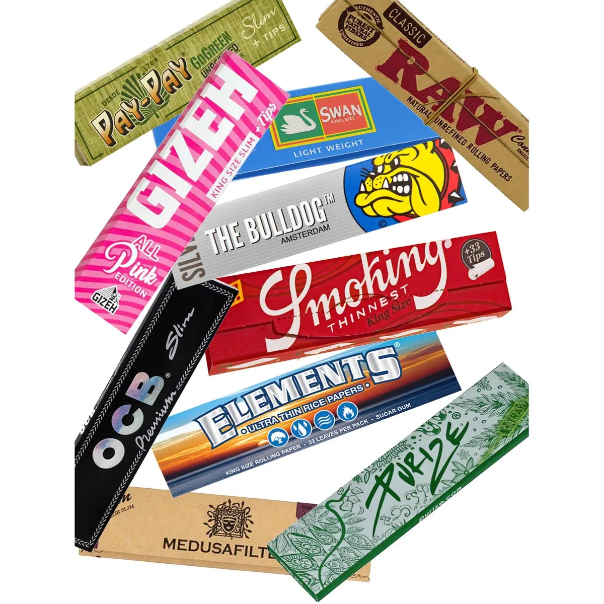 Cartine kit di campioni - 10 variazioni