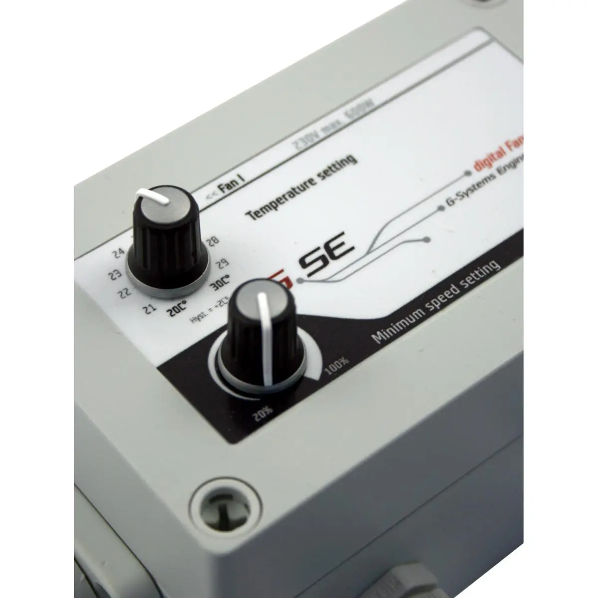 G-Systems regolatore ventole digitale per il controllo del clima