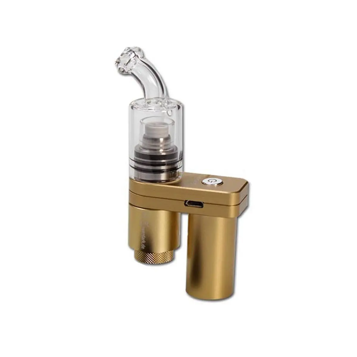 Black Leaf Oil Subdab Vaporizer - dorato