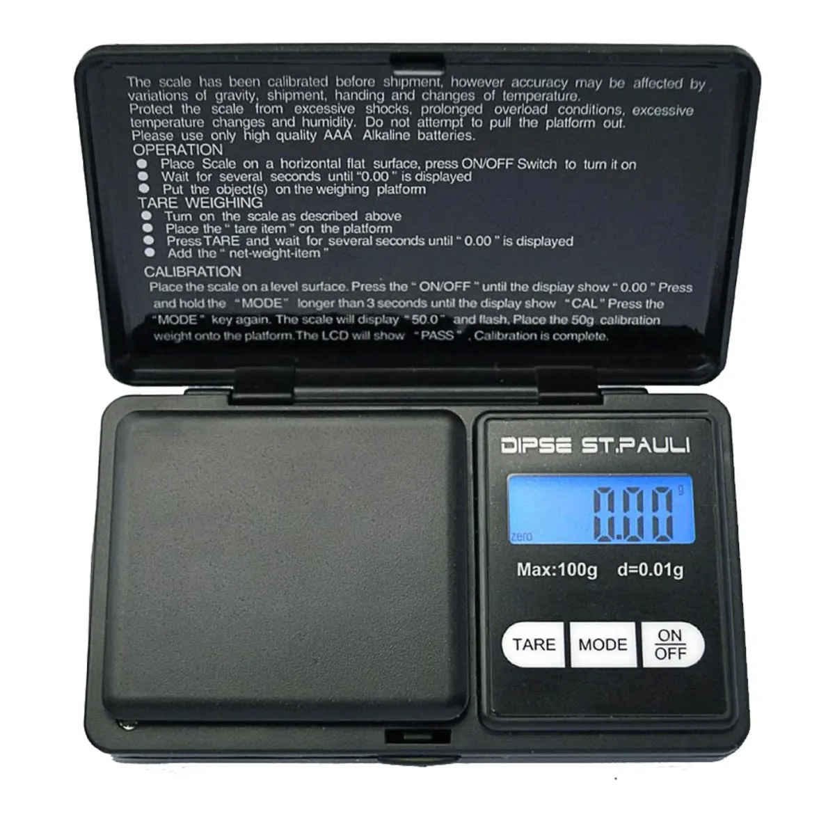 bilancia digitale St. Pauli 100g/0,01g