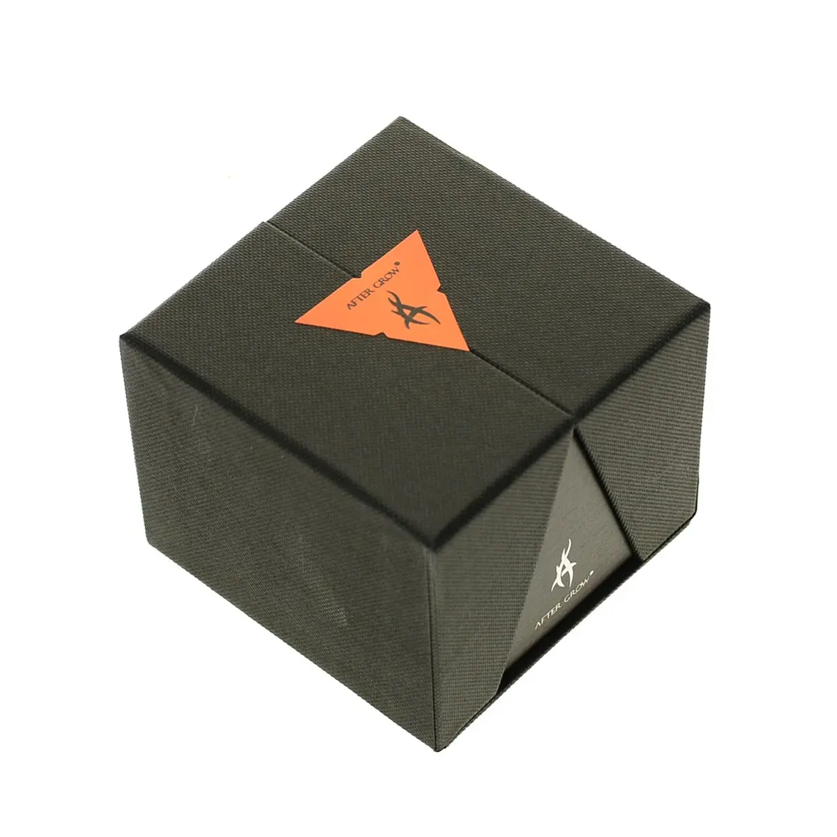Thorinder grinder con finestra nero / arancio