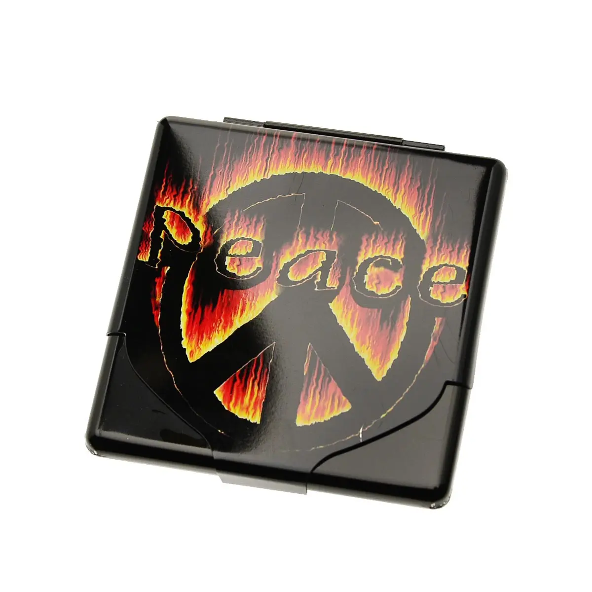 Scatola per cartine per sigarette "Canna Rock" 9x9cm