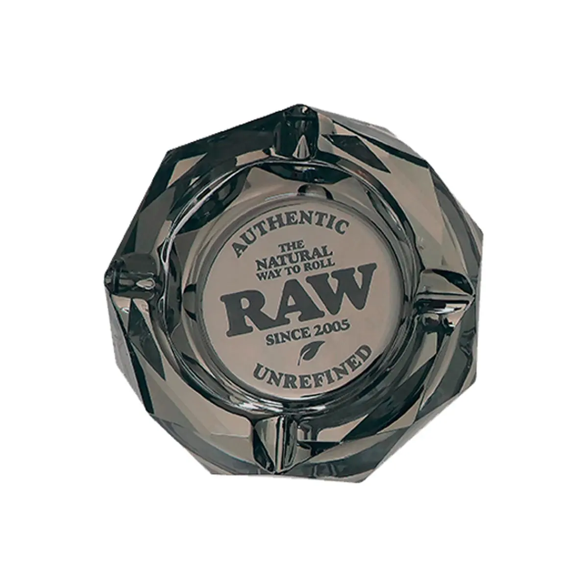 Posacenere da tavolo in vetro RAW 'Darkside'