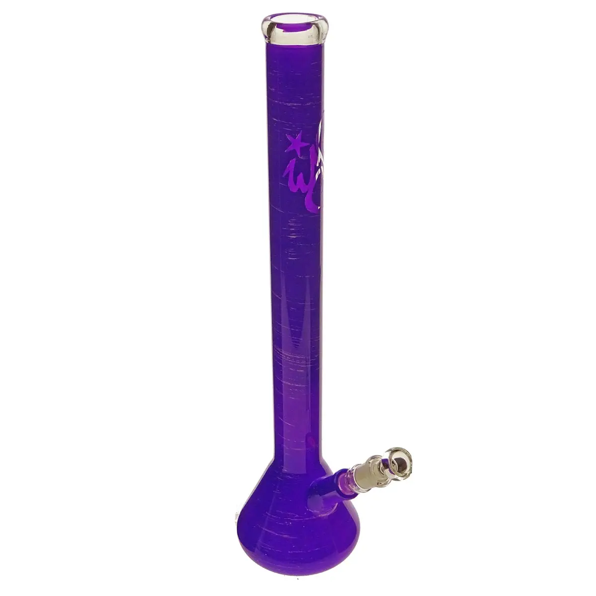 Bong ampolla Erlenmeyer WS BrightColor 50cm viola