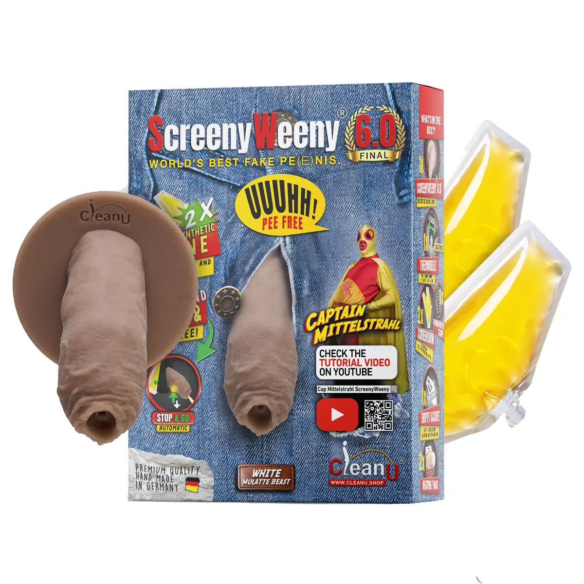 Screeny Weeny 6.0 bianco / mulatto - Beast