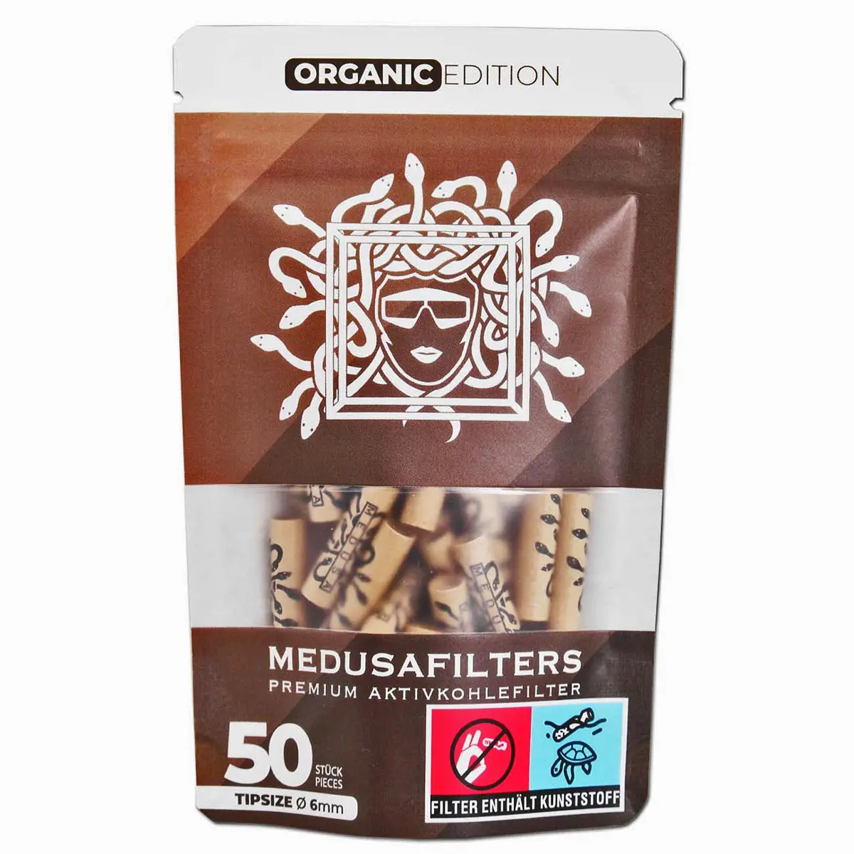 Medusa filtro a carbone attivo 6mm