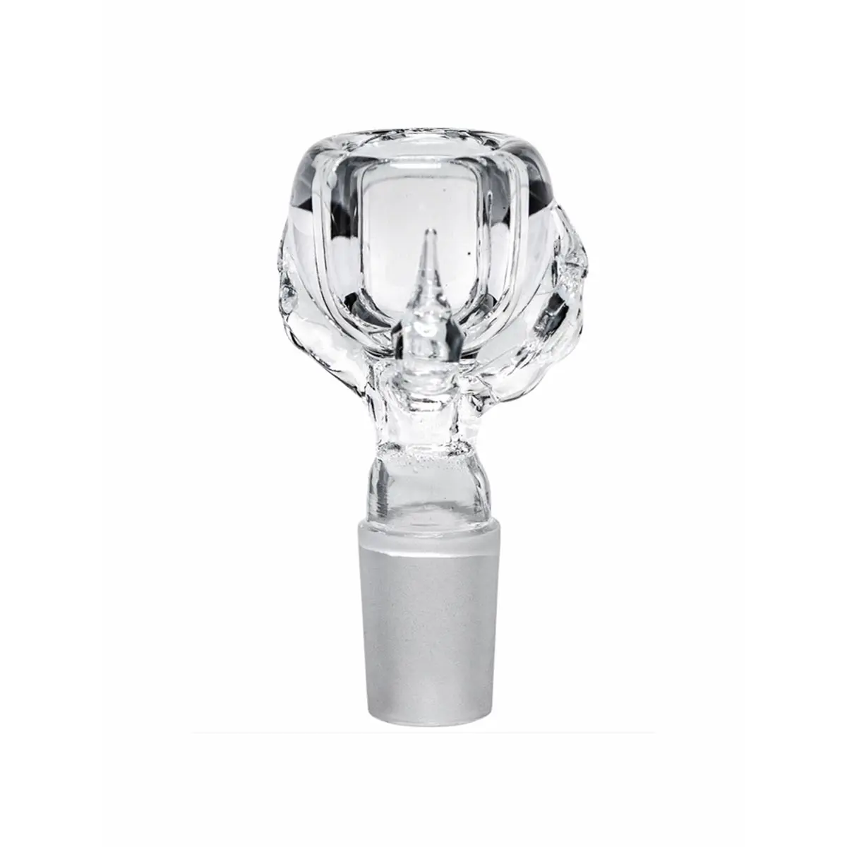 Braciere di vetro con artiglio 18,8 transparente