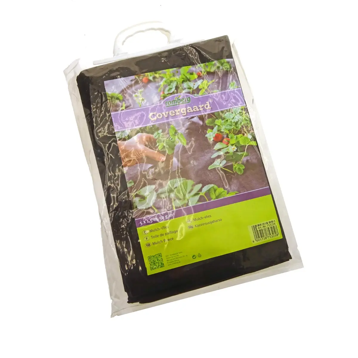 Vello di pacciamatura, 5 x 1,5 M, 50g/m²