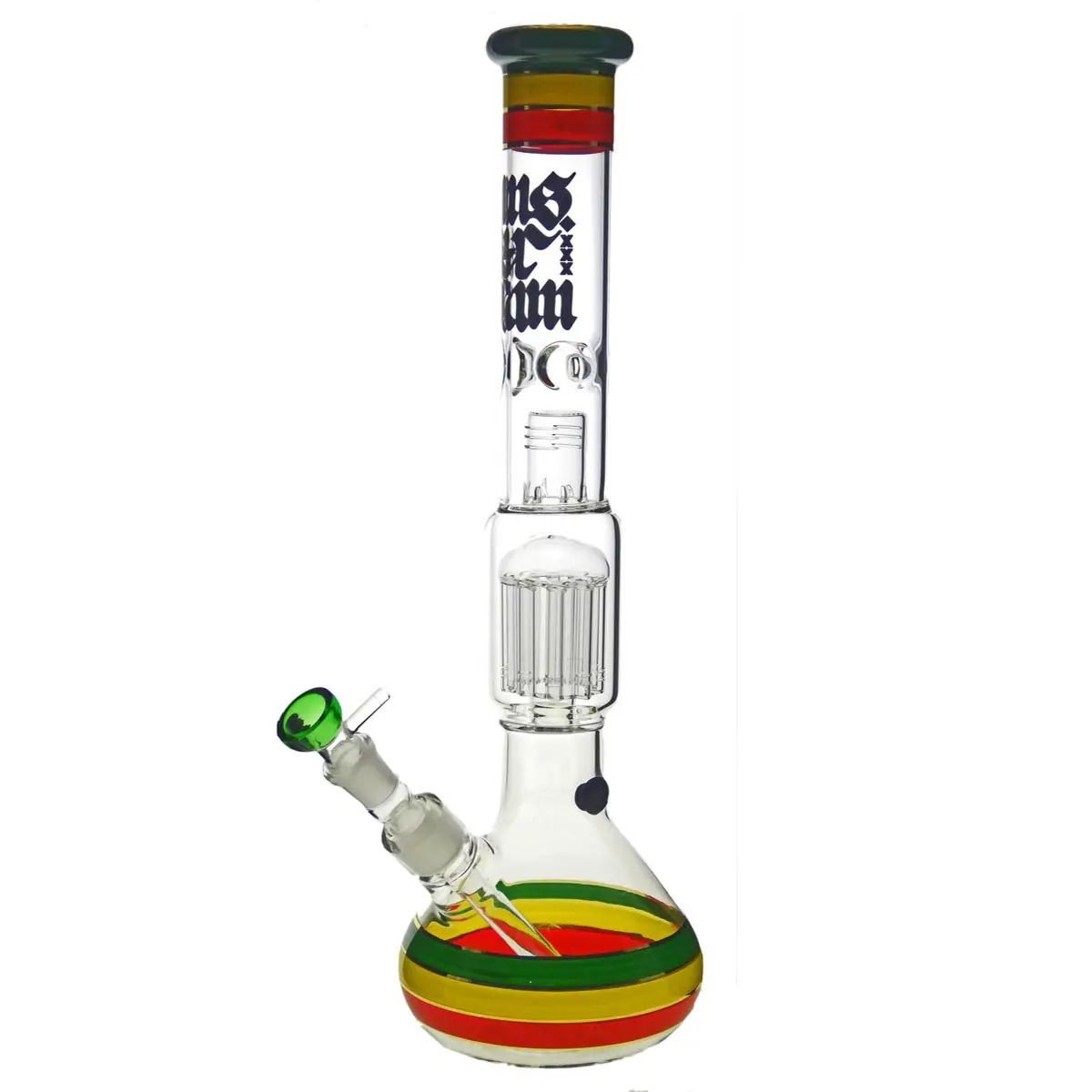 Bong in vetro Amsterdam Roots - Rasta