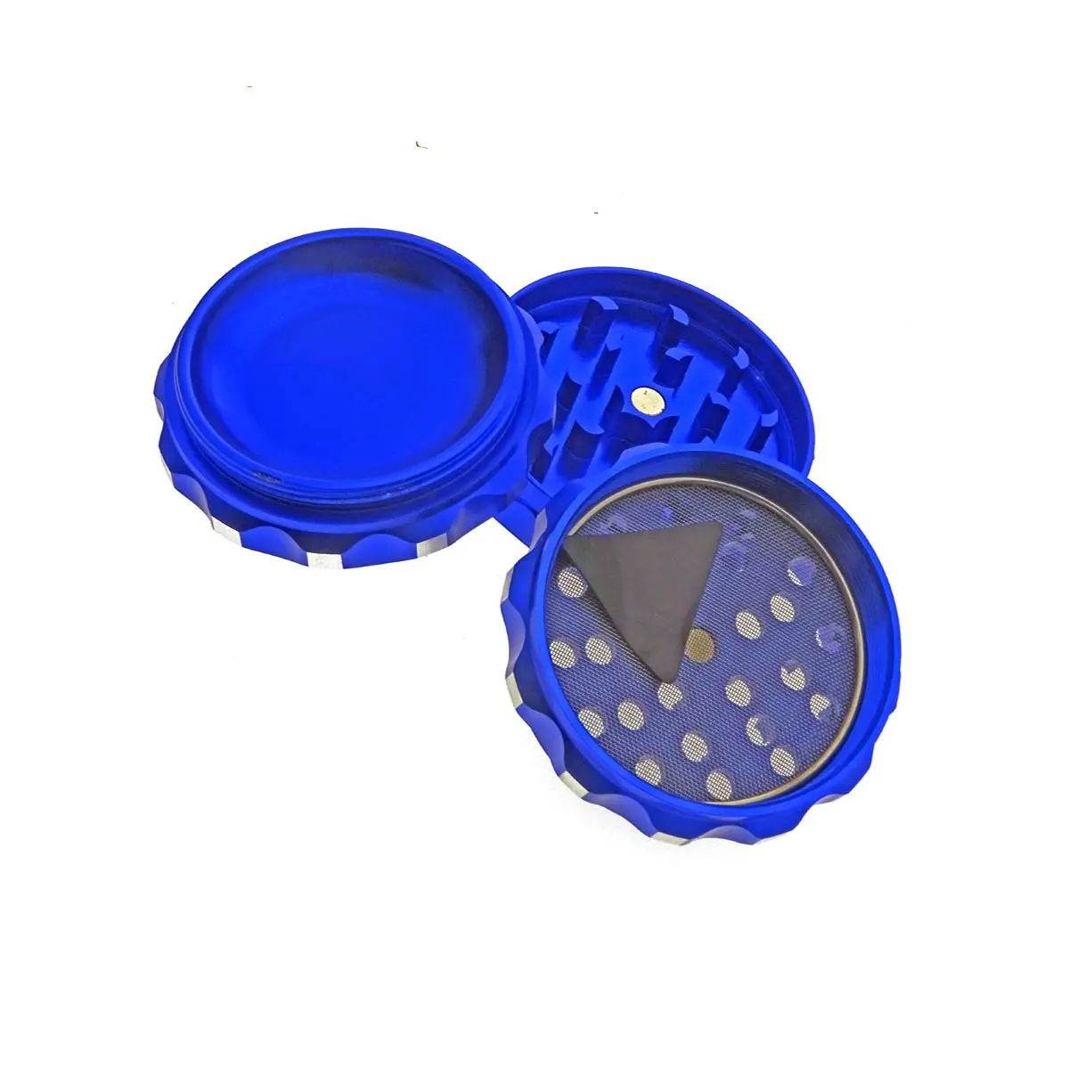 Atomic grinder in alluminio CNC "Spinning" 63mm