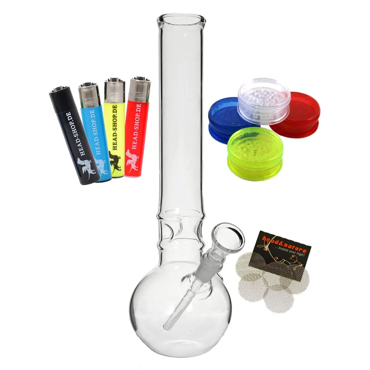 Top Secret kit bong in vetro - set di saldo