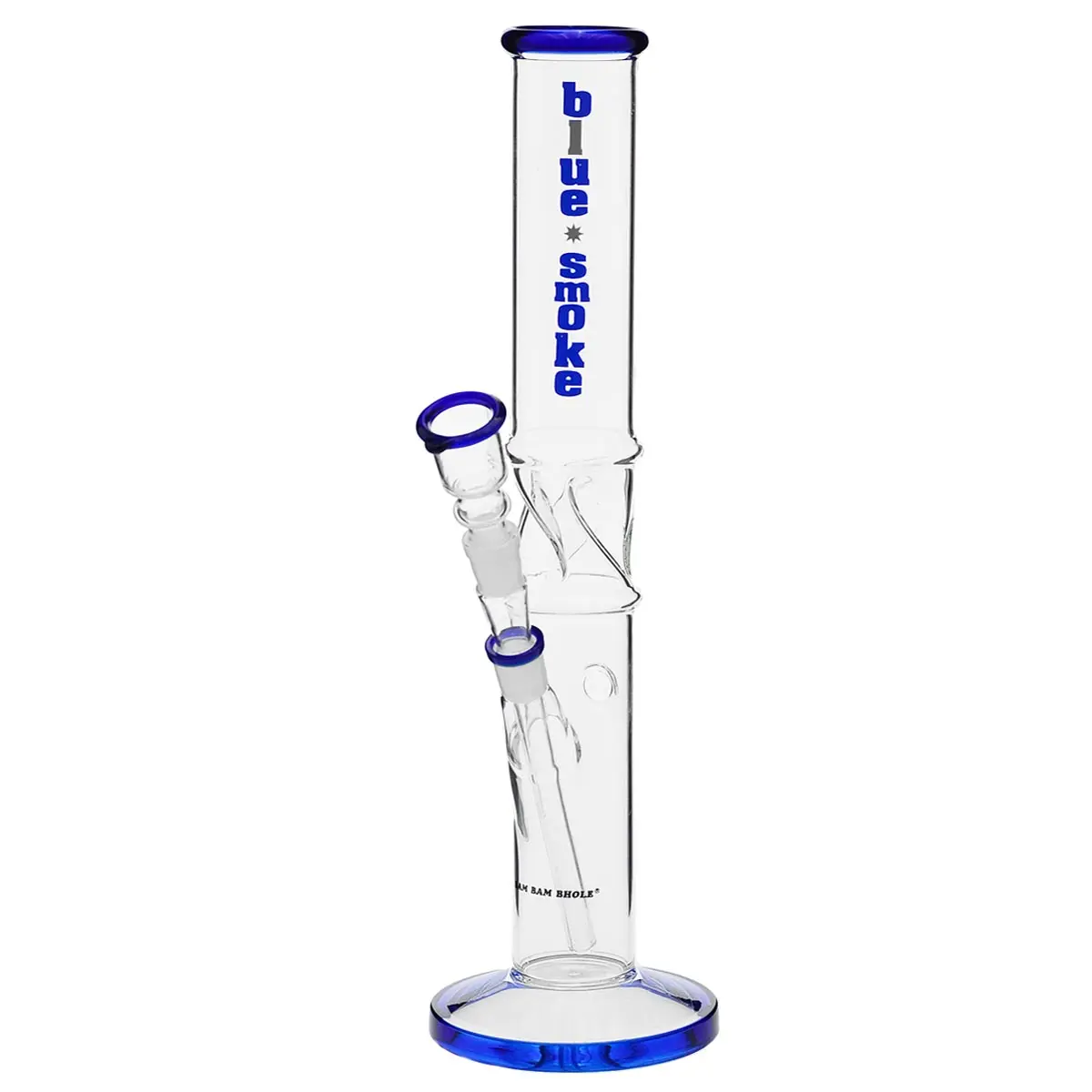 Bong ghiaccio blu Smoke - 14,5