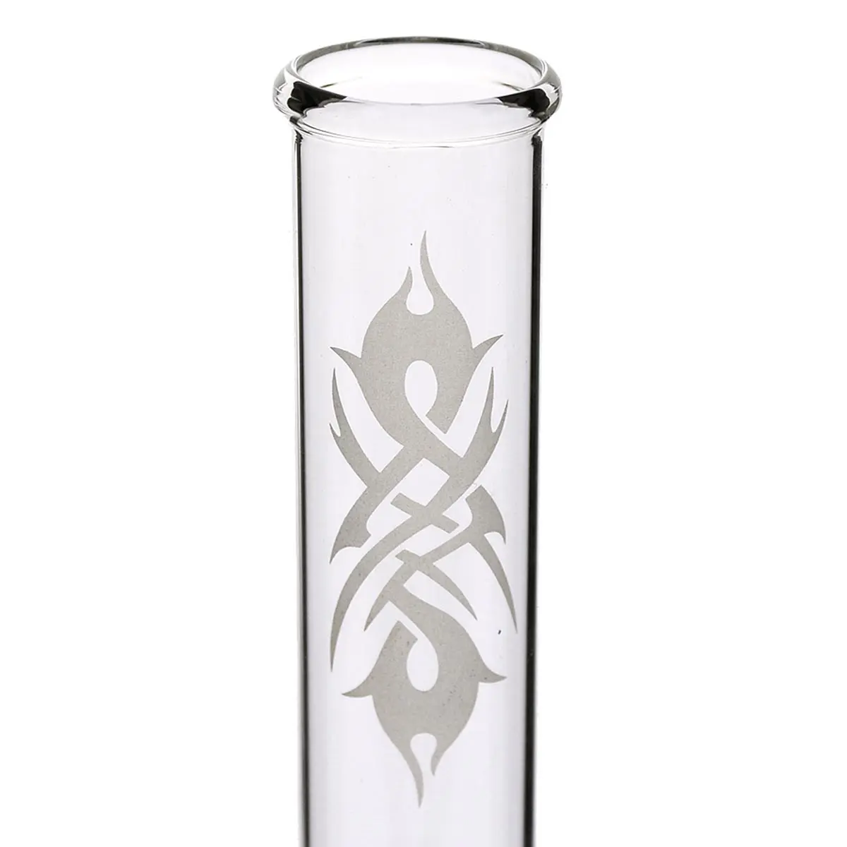 Bong in vetro con Tatuaggio tribale 22 cm