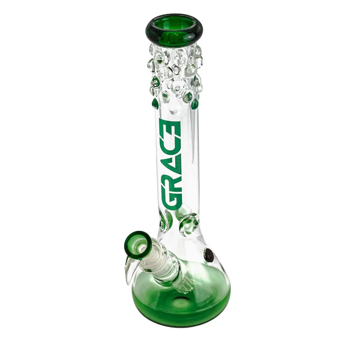 Grace Glass Bong 'Pearl' - verde