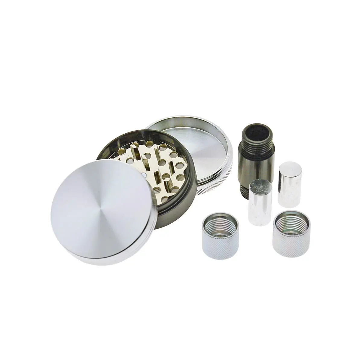 Grinder Black Leaf & Pressa di polline