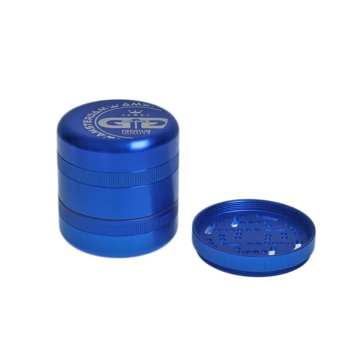 Grace Glass Grinder American Style 5-Part 55mm - blu