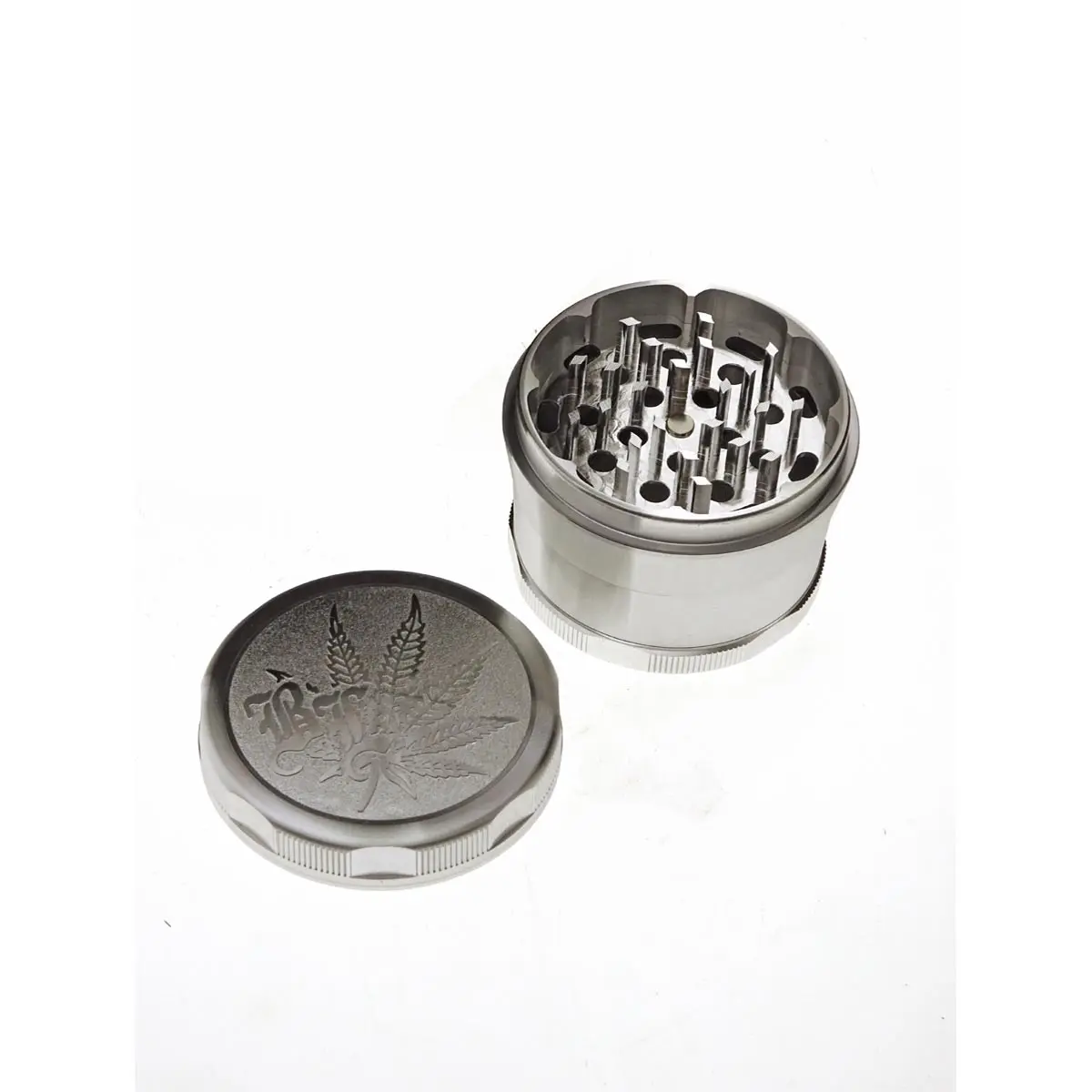 Goblet grinder 4 pz. Ø 63 mm argento