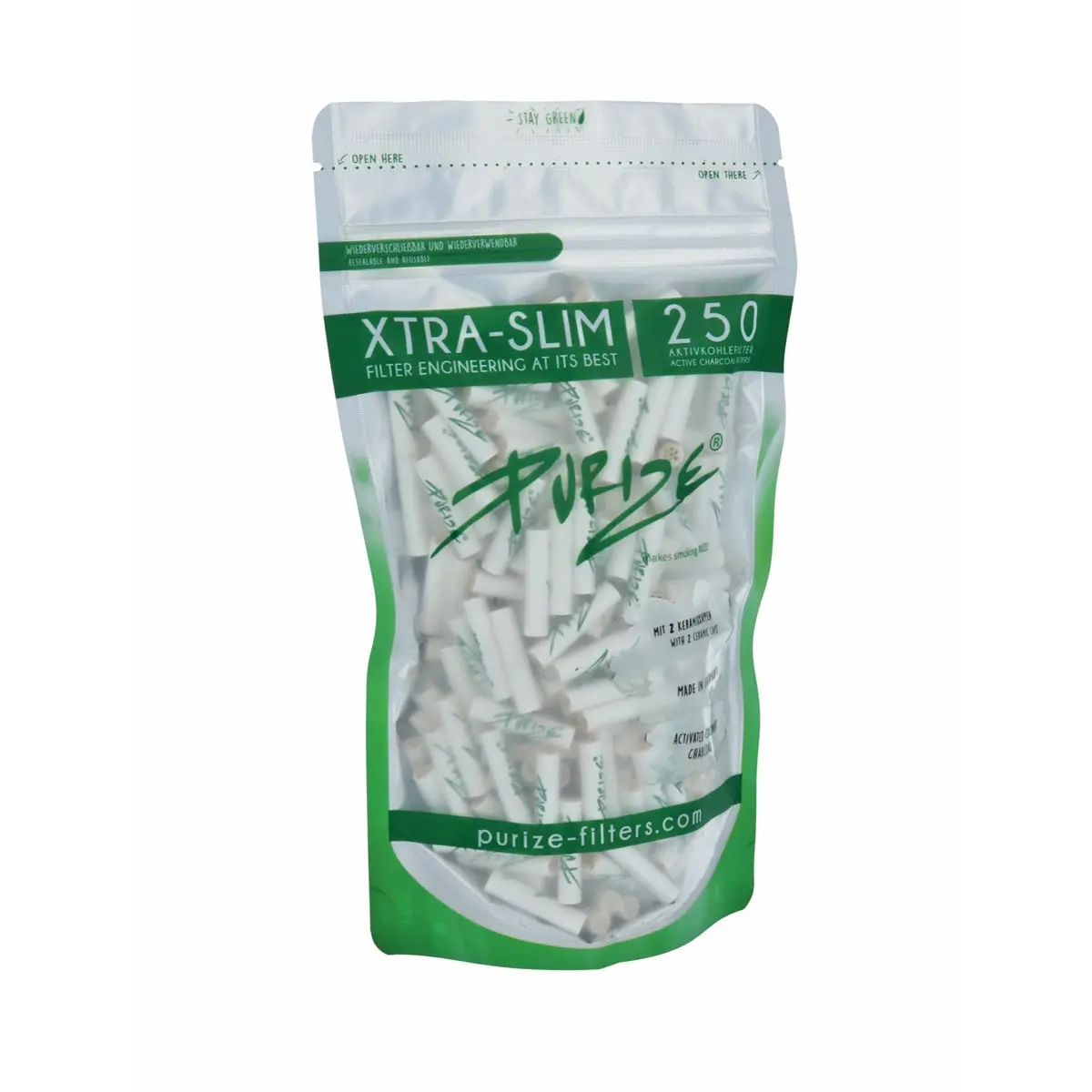 PURIZE® – XTRA Slim Size 250 bianco