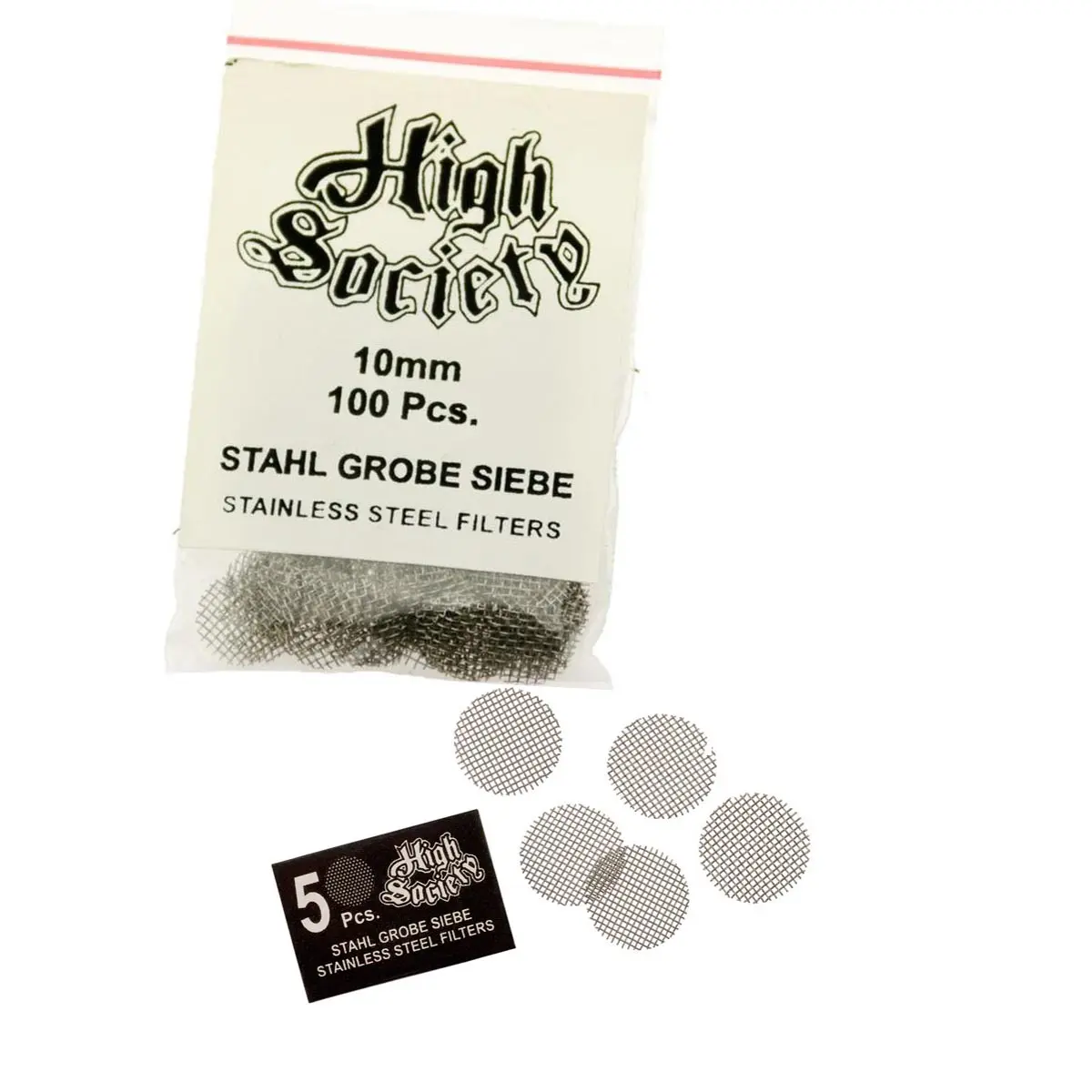 Filtri in acciaio High Society