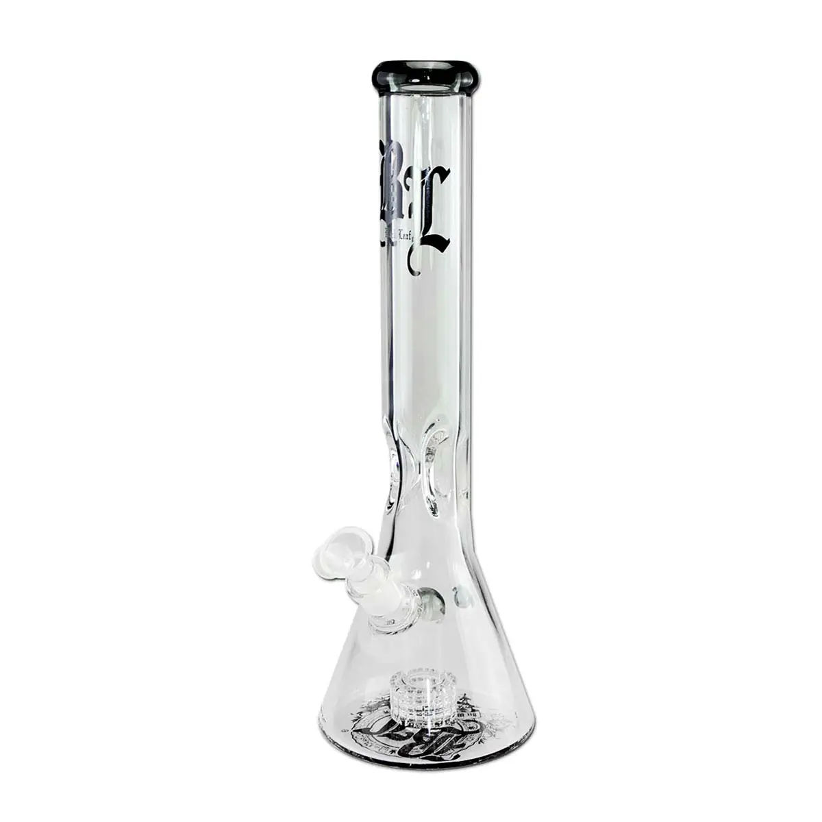 Black Leaf ice bong con percolatore a tamburo 40cm