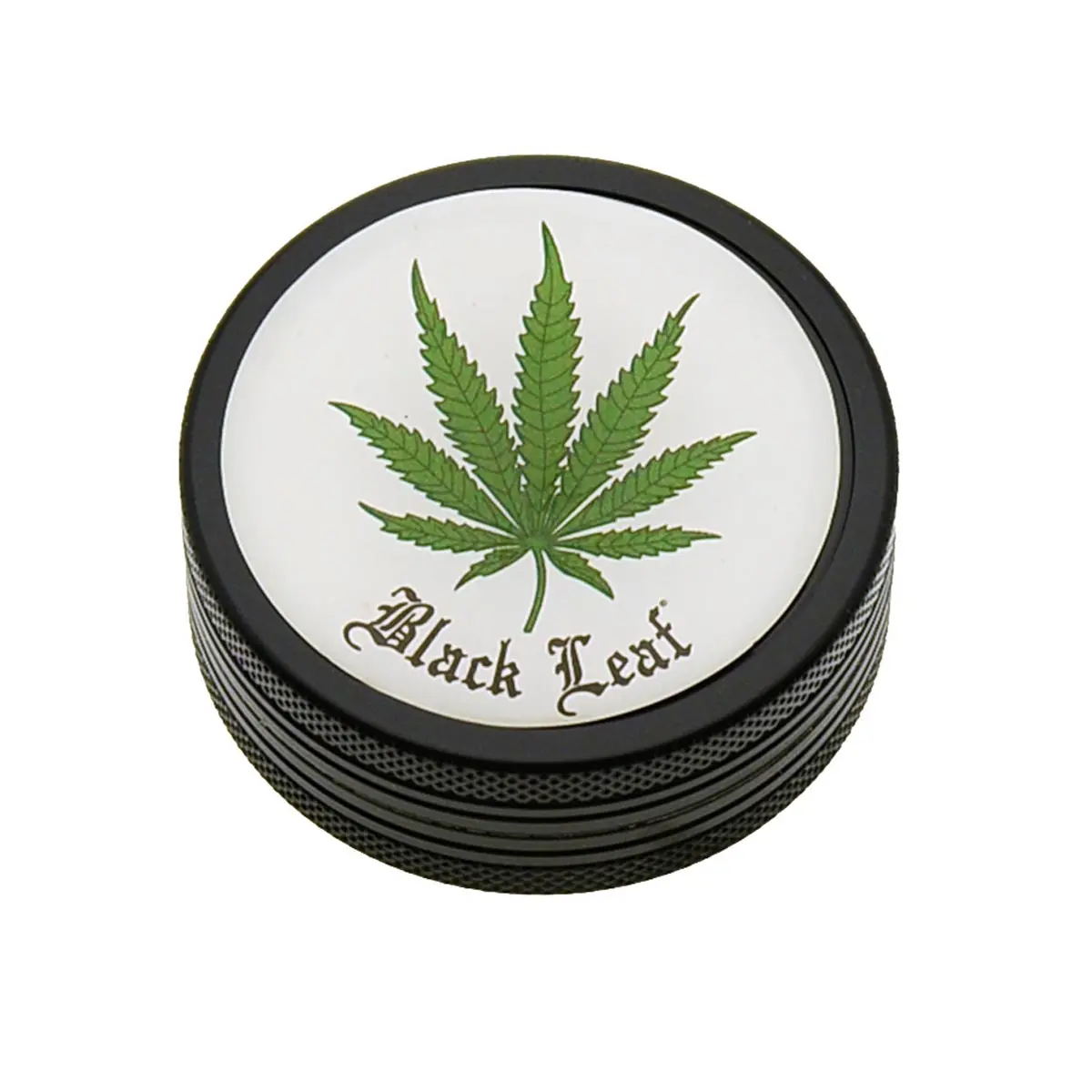 Grinder standard in alluminio Black Leaf "canapa" 5cm