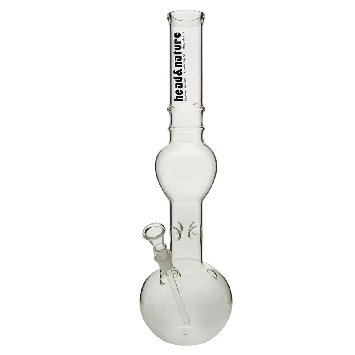 head&nature headBubbles bong con doppia esfera ICE 14,5 39cm
