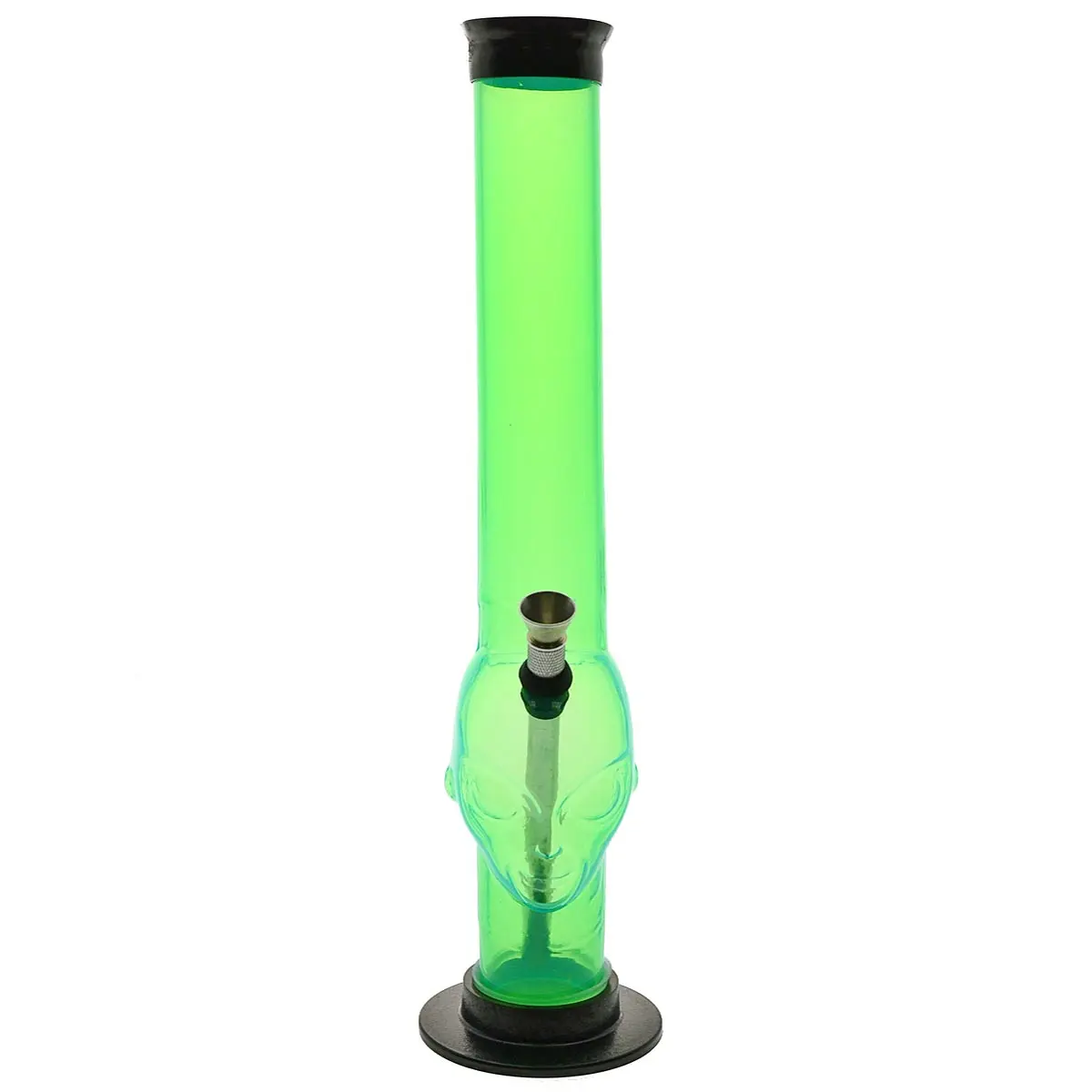 Bong in acrilico fluorescente "Alien Buddy" 30 cm