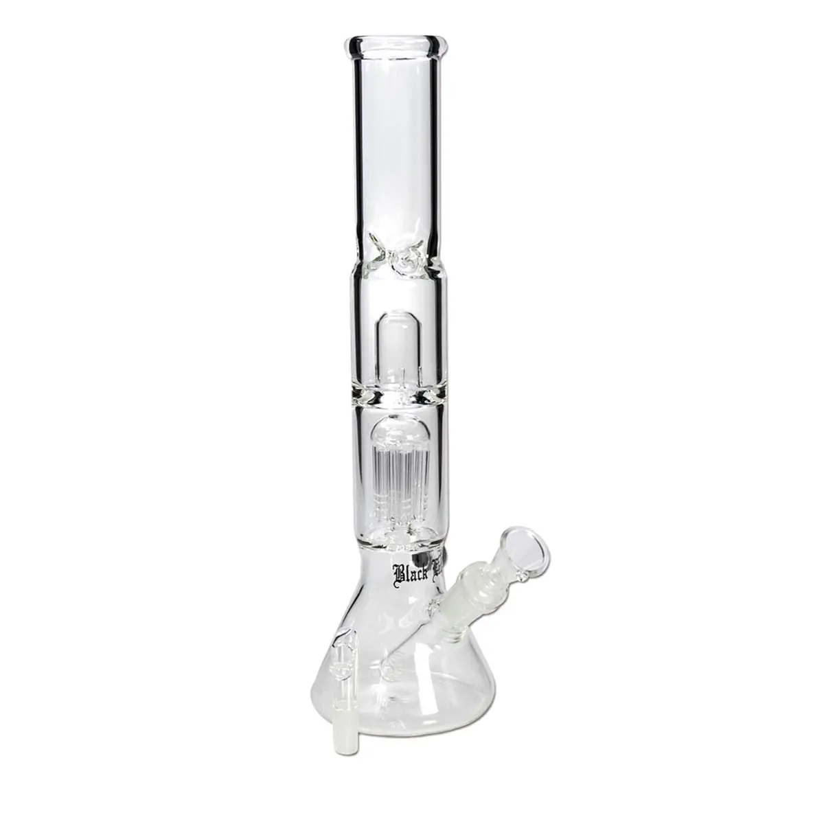Black Leaf bong in valigia con percolatore e braciere d'olio - Ice