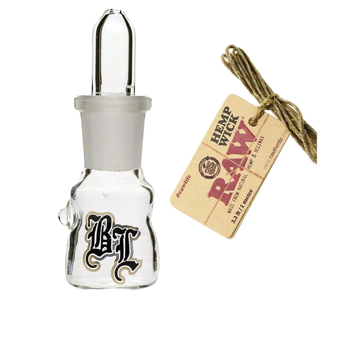 RAW Hemp Wick 1m + distributore