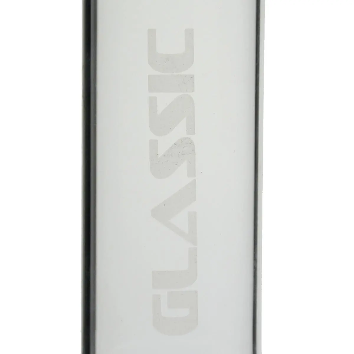 Glassic Bong in vetro dritto 18,8 - 38cm