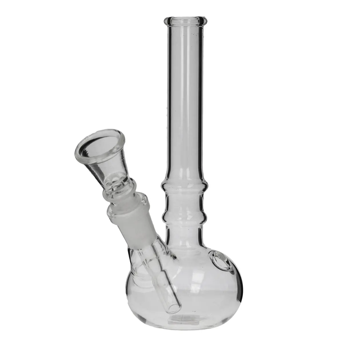 Bong di vetro piccolo 'Grooves' 16 cm