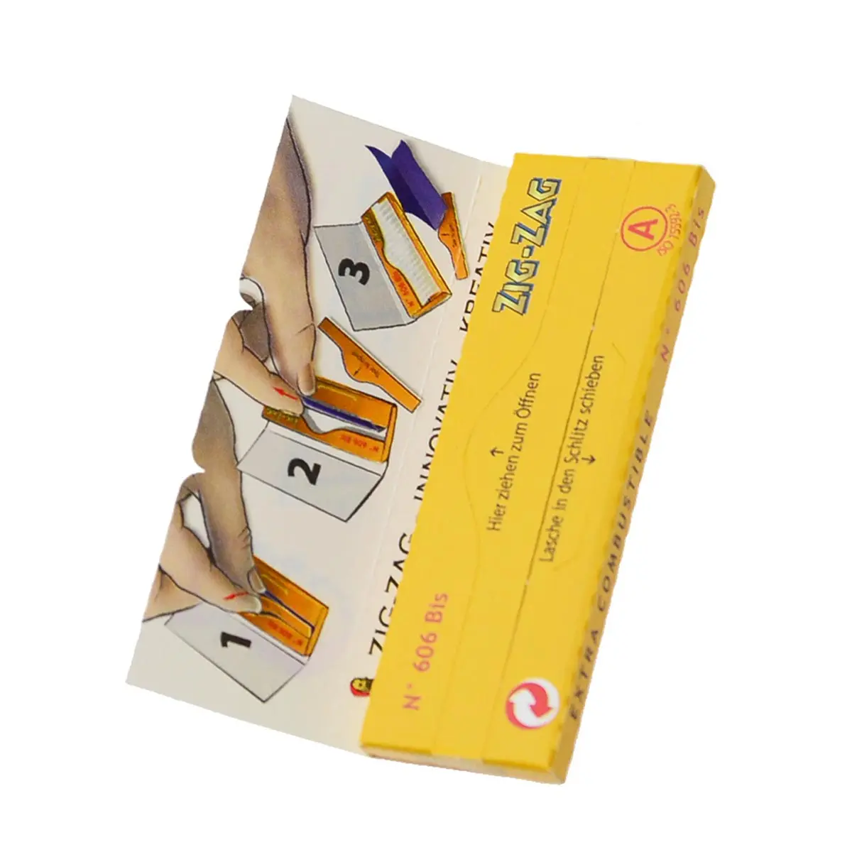 Zig Zag "Le Zouave - 606" giallo - 50 cartine