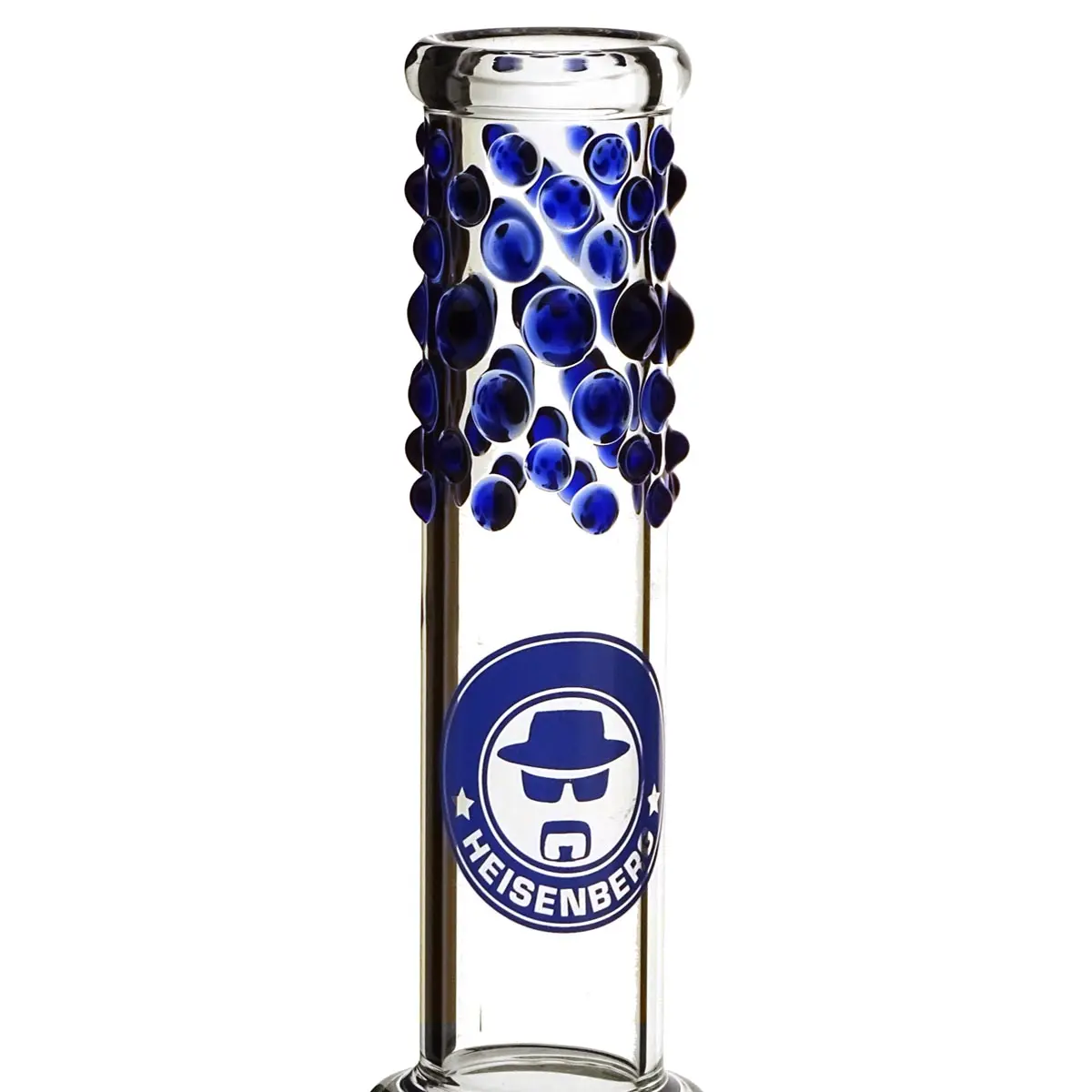 Heisenberg 'Beaker Bubble' 12-Arm Perc 18,8 - blu