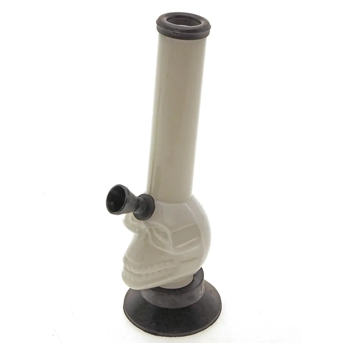 Bong in acrilico Ninja Monkey - 21 cm - bianco
