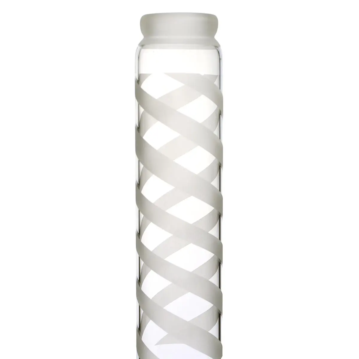 Bong in vetro sabbiato 43 cm