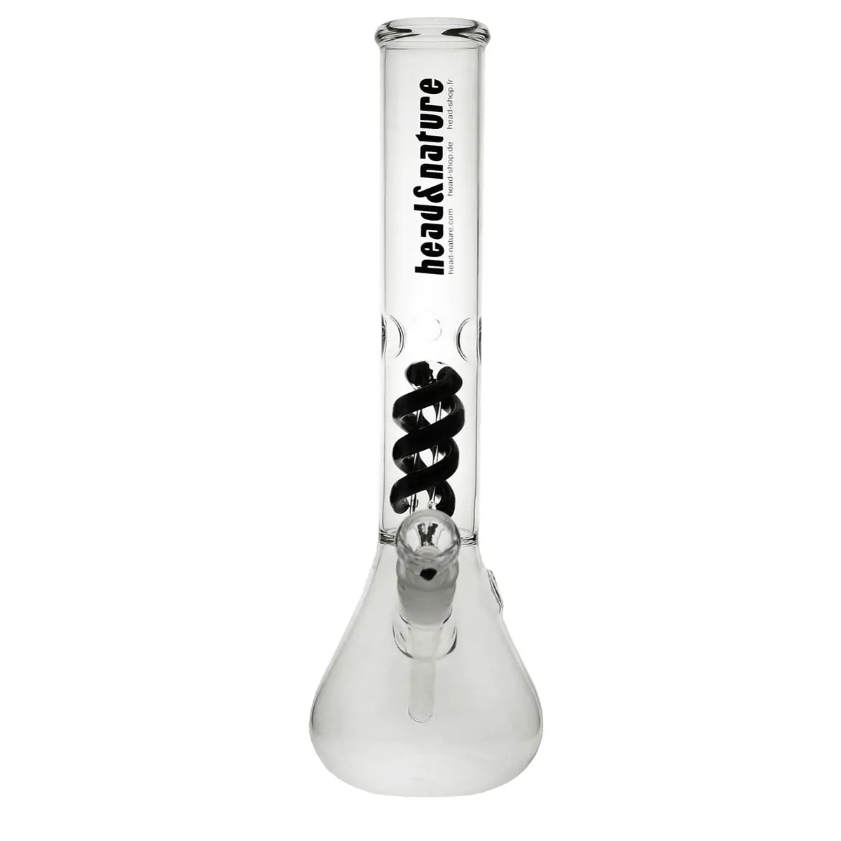 head&nature headWay bong in vetro con Percolatore a spirale 18,8 35cm