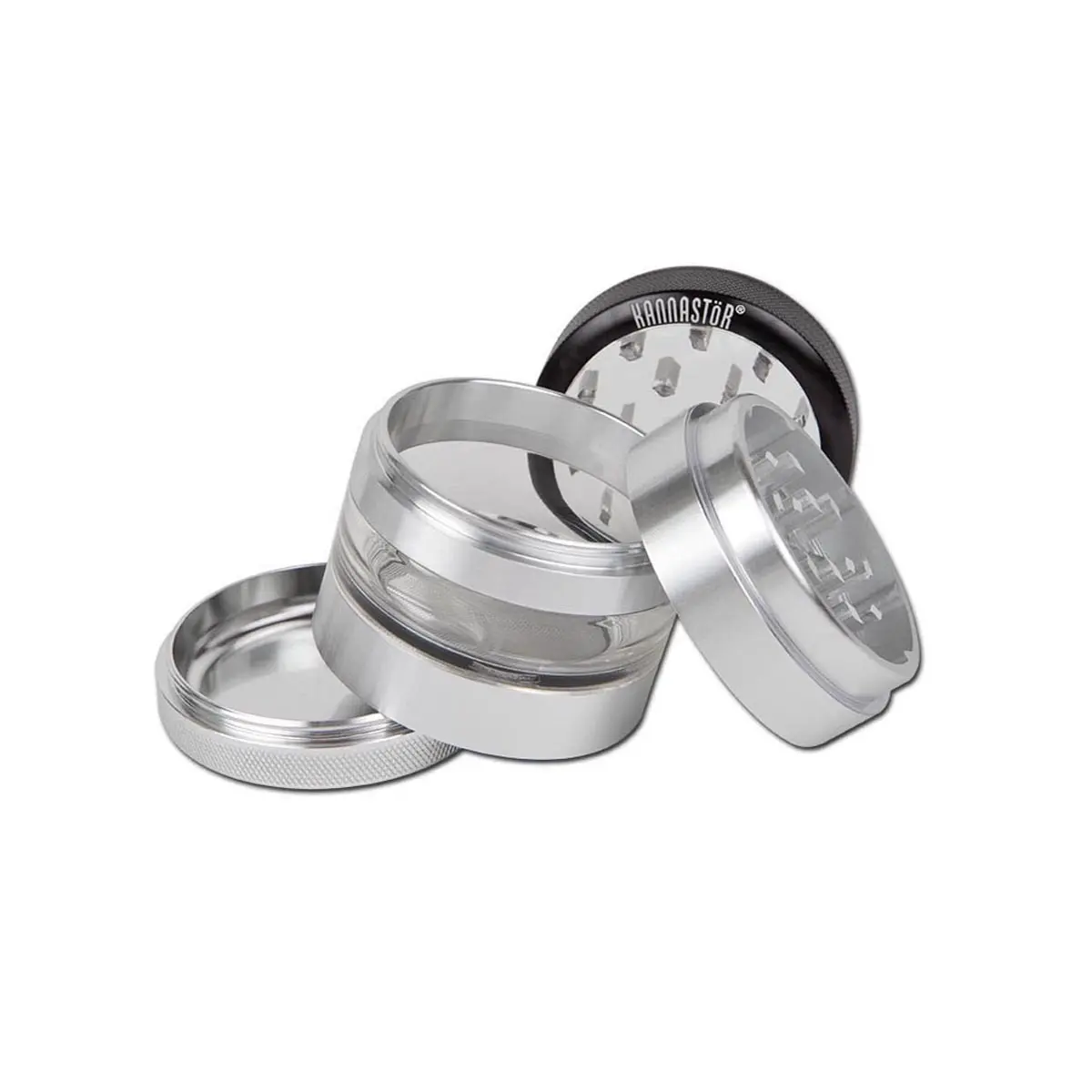 Kannastör Grinder Clear Top 4 pz.