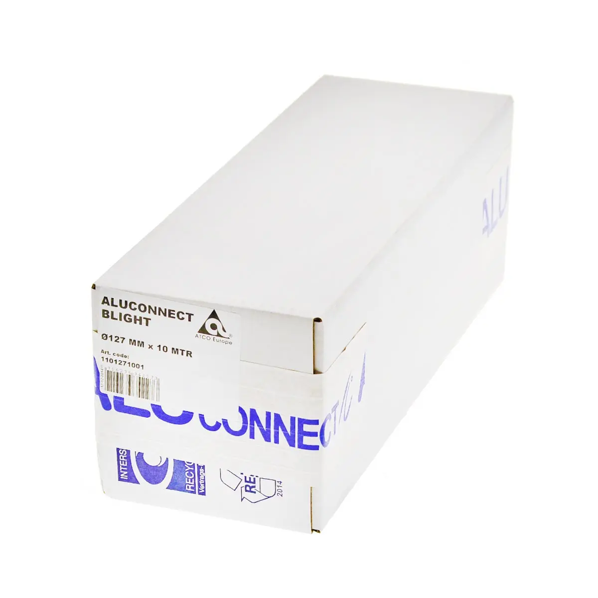 Tubo di condotto in alluminio 127mm - 10m