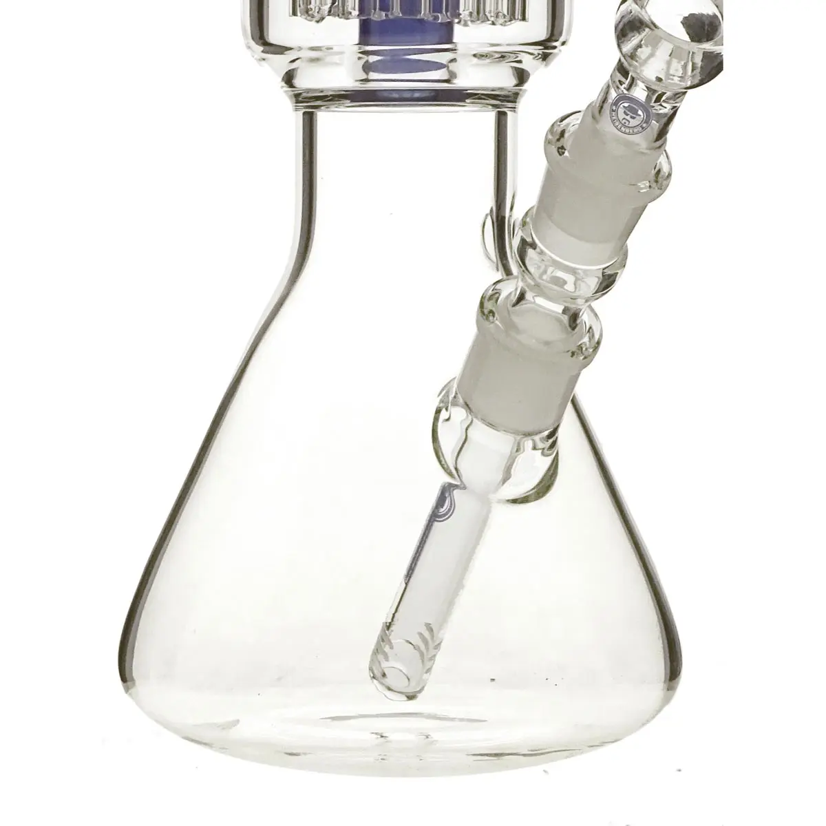 Heisenberg 'Beaker Bubble' 12-Arm Perc 18,8 - blu