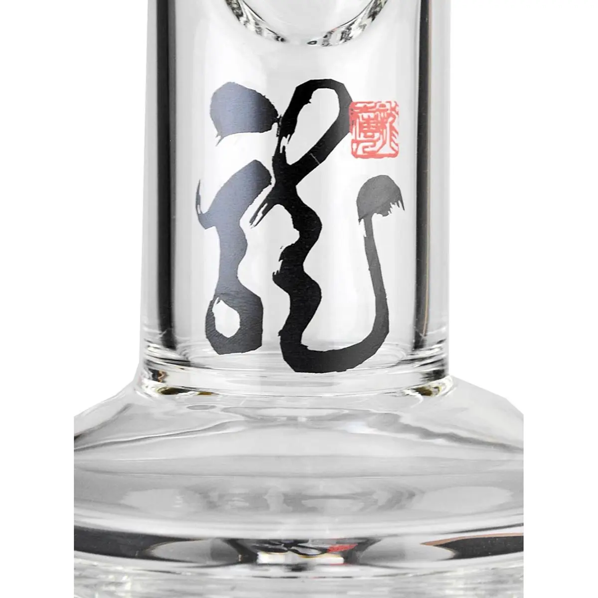 Black Leaf Bong GTI Drago d'oro dritto ICE