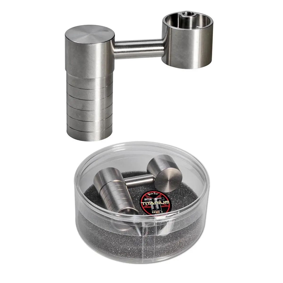 Black Leaf T2 SideBridge chiodo in titanio