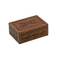 Scatola di legno  (15 x 6.5 x 10cm)