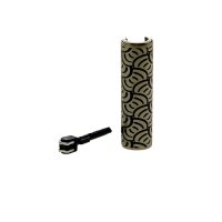 Accendino Clipper con coperchio in metallo - Geometric