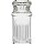 Grace bong in vetro "Bling Bling Bianca" 46 cm