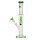 Grace bong in vetro "Dainty Green Diane" 37 cm
