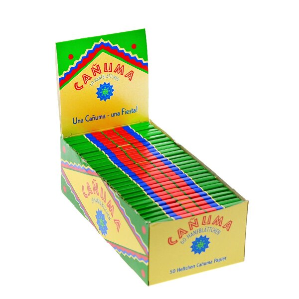 Cañuma cartine di canapa - 50 x