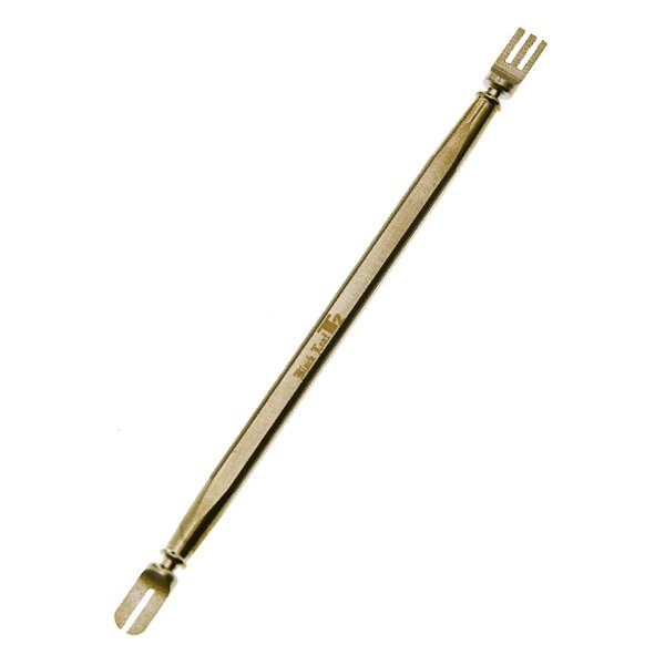 Black Leaf Dabber Forcella doppia in titanio