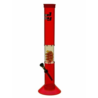 Bud Boy Bong in acrilico Percolatore "Red Cane Boy"